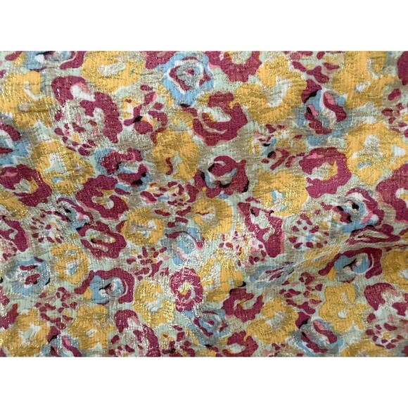 Zac Posen For Target Floral Sleeveless Brocade Mini Dress Size 5 - Picture 8 of 12